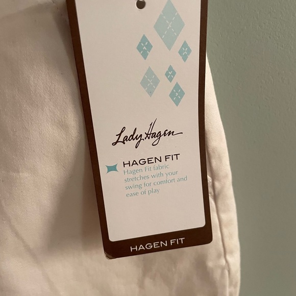 Lady Hagen Golf Skort  NWT size 6 White L=17” W=32” - Picture 6 of 11